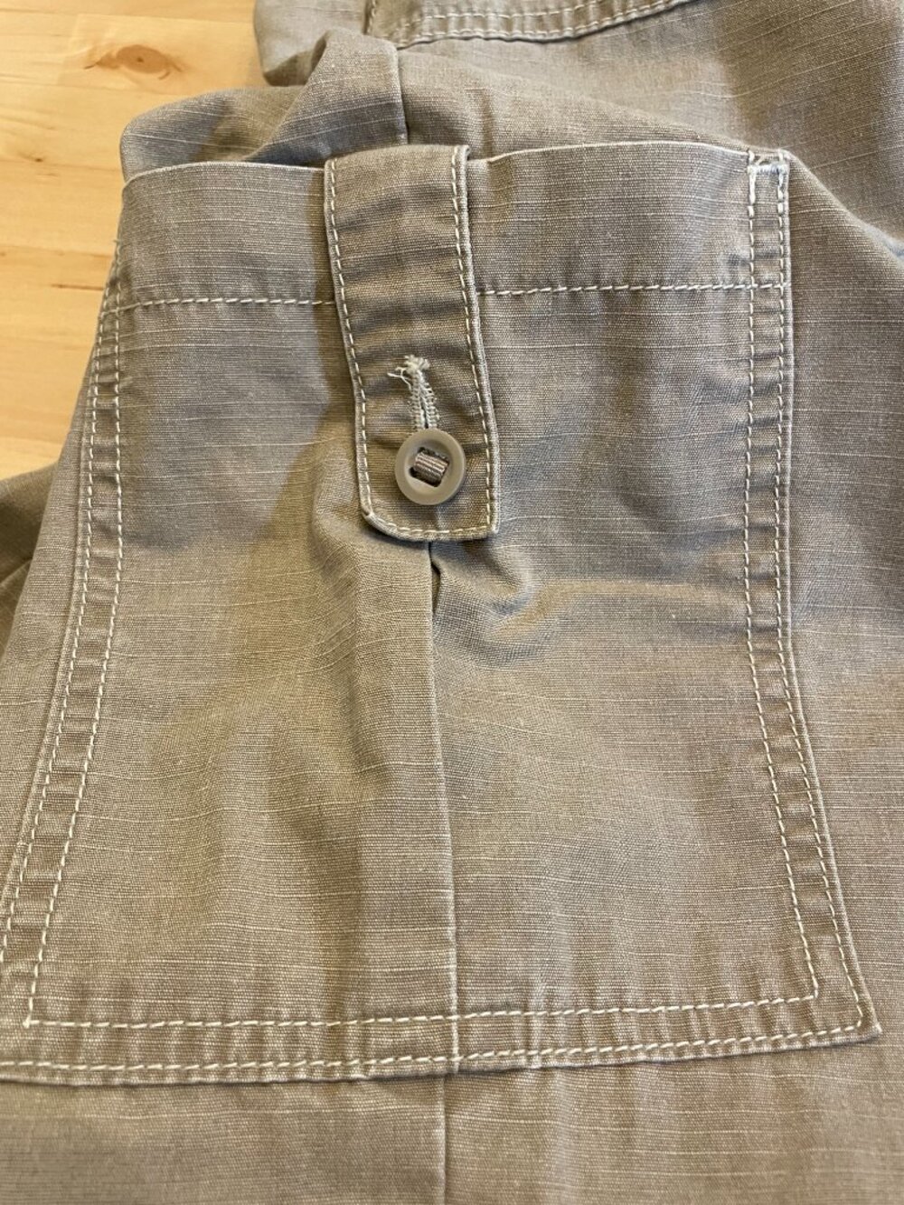 Royal Robbins Travel Adventure Pants Cotton sz10 Gorpcore Granola Cargos Outdoor - Picture 7 of 15